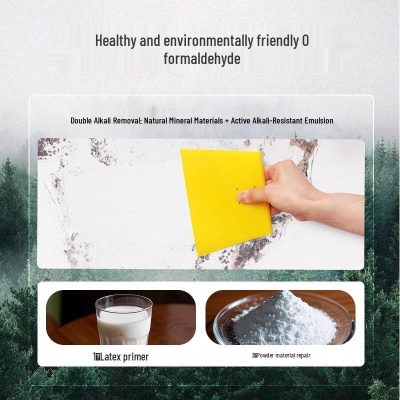 Anti-Alkali Wall Repair Putty and Sealing Primer