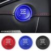For MG MG5 MG6 ZS HS Aluminum Alloy One-button Start Trim Ignition Switch Decorative Ring Car Stickers Interior Accessories