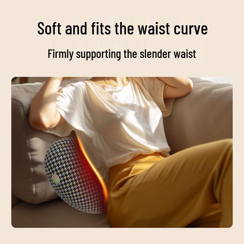 SKG T1 Waist Massage Pillow with Heating CN Plug (adapter Included)