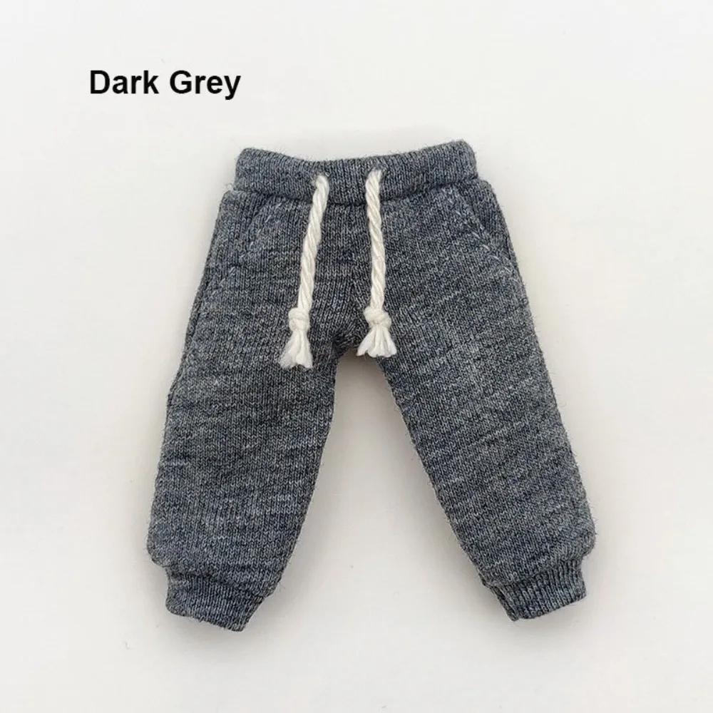 Doll Fashion Long Pocket Sport Trousers Pants Clothes For Ob11 Obitsu11 1/12 Bjd Dolls Accessories Doll Leisure Rope Clothes