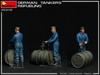Miniart Scale German Refueling Tank of Includes 2 Drums and 4 Oil Plastic Model Kit MA35348 1/35 (Set 2, Cans)