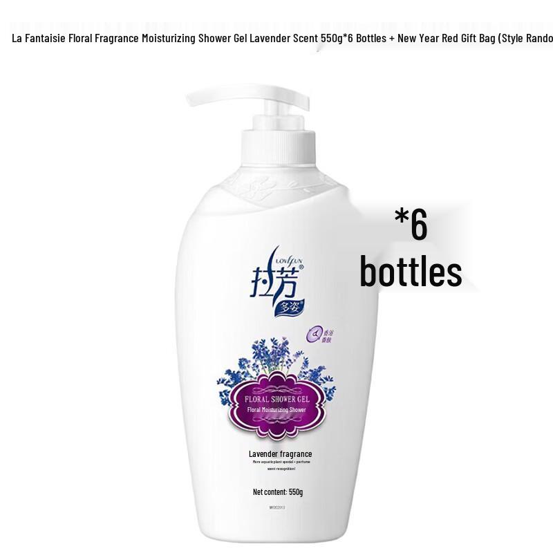 LaFong Floral & Lavender Moisturizing Shower Gel (6x550g)