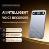 AI Voice Recorder with Display Screen Intelligent Note Voice Recorder ChatGPT Smart Transcription Summarization and Translation