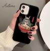 Japan Anime Cartoon Totoro Phone Case for iPhone 11 12 13 14 Pro Max Mini XR XS SE 2020 6S 7 8 Plus Samsung Galaxy S21 S22 Cover