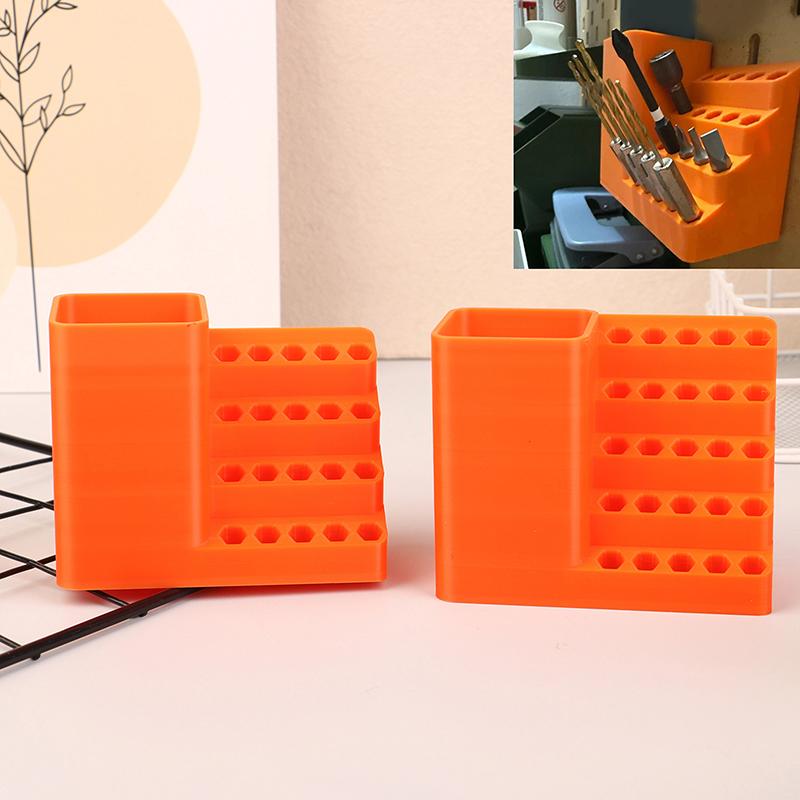 Screwdriver Organizer Wall Mount Utility Storage Rack For Screwdrivers Calipers Small Tool Screw Driver Holder For Garages Homes