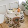 Small tablecloth square table round long table tablecloth coffee table bedside table desk modern simple pattern ins style