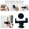 Universal Car Wall Mounted Gym Phone Mount Magnetic Bracket Featuring Secure N52 Magnet Technology for Workout Equipment