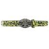 Bohemian Women's Leopard Print Rhinestone Leather Belt - Ethnic Style Versatile Accessory