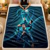 Koc Flanelowy Cristiano Ronaldo Ciepły Miękki Koc Rzutowy do Użytku Wewnętrznego Sofa Łóżko Salon
