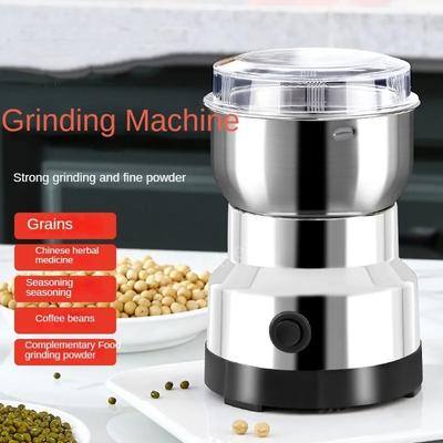 2024Mini Electric Grinder Household 300ml Ultrafine Baby Food Pulverizer Coffee Grinder Spice Pepper Grinder Grain Mill 4 Blades