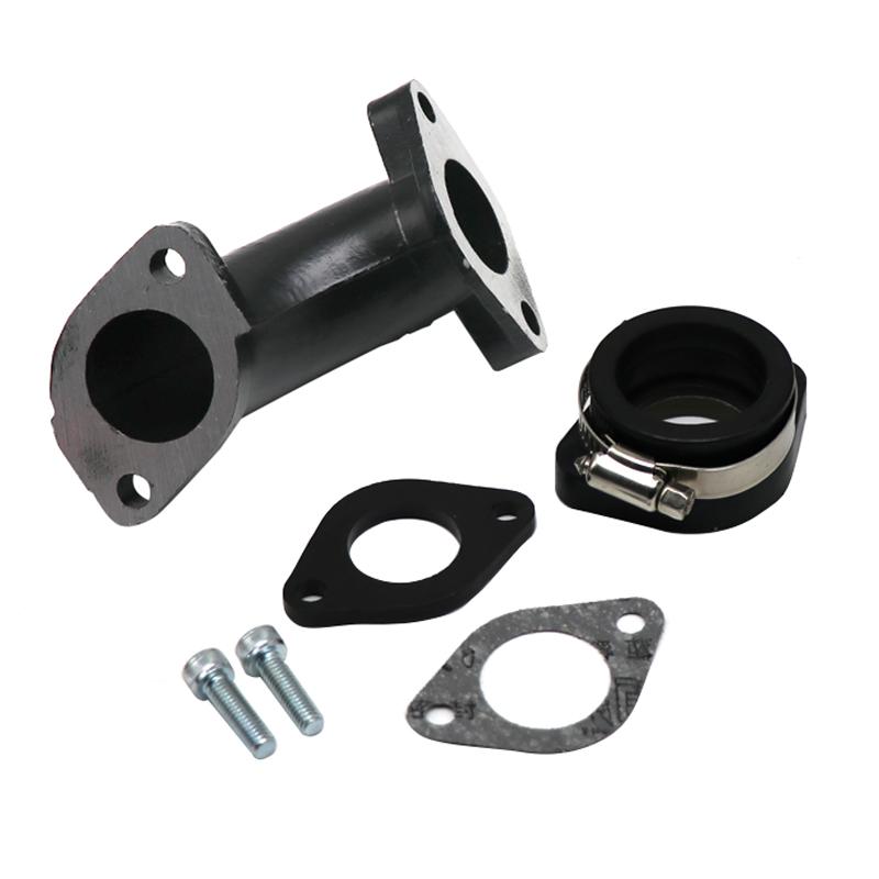 ZSDTRP Intake Manifold Dirt Pit Bike Carburetor Rubber Mainfold Adapter Inlet Intake Pipe Kits For VM22 PZ19 PZ26 YX125