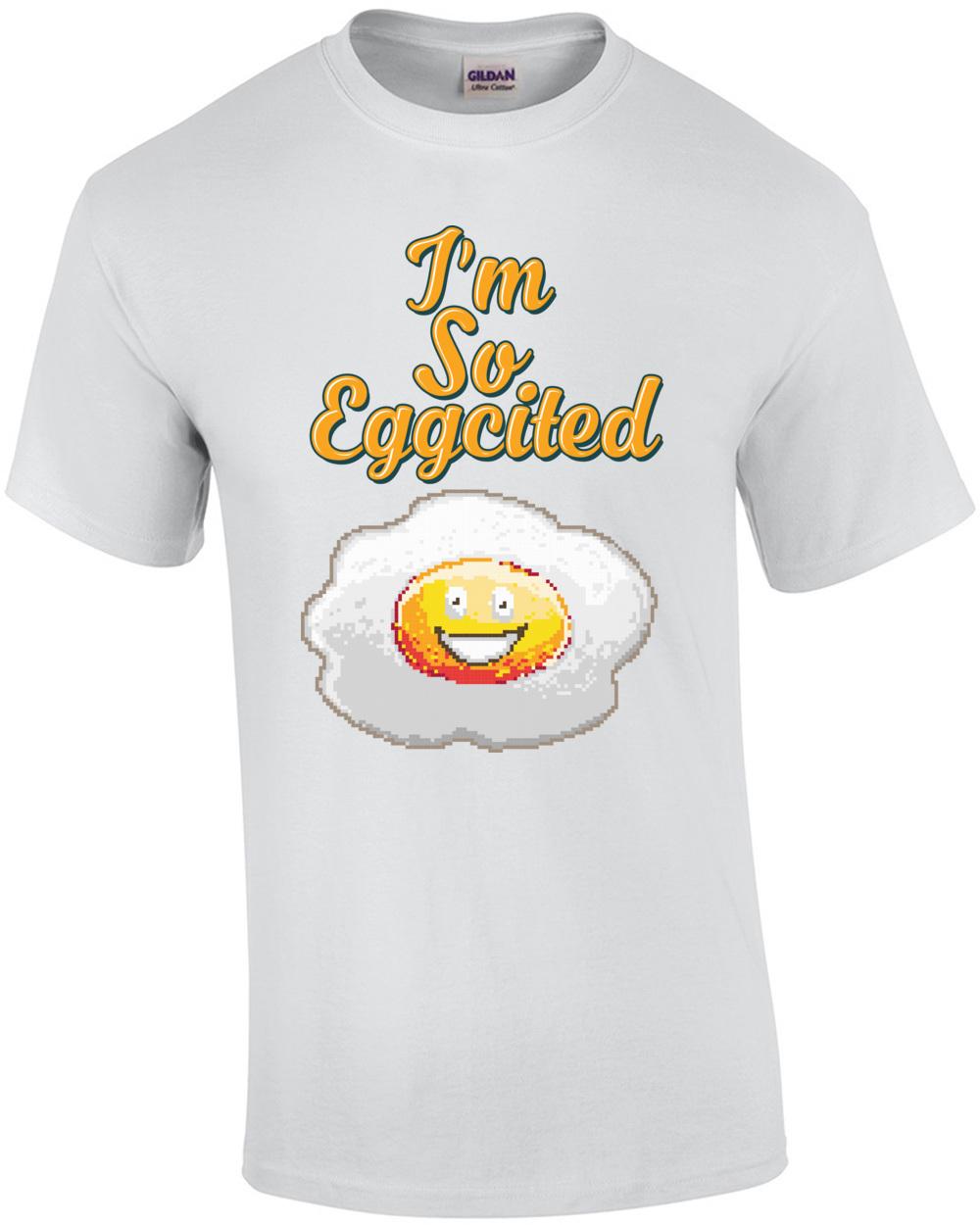 I m So Eggcited Retro Cute T-Shirt Unisex T-Shirt S