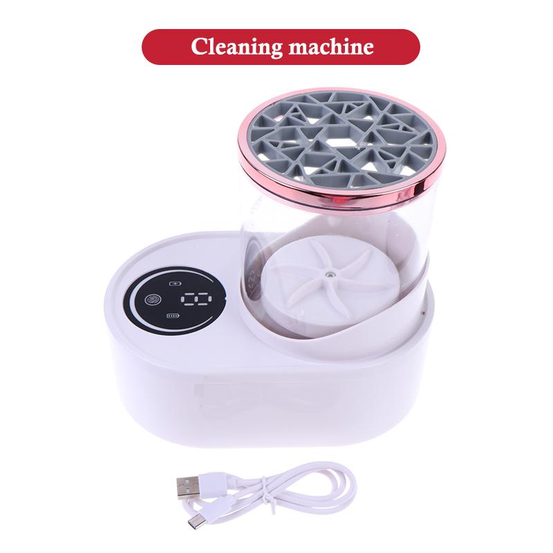 Electric Makeup Brush Cleaning Machine Makeup Brush Dryer Portable Automatic Usb Cosmetic Brushes Cleaner Tool