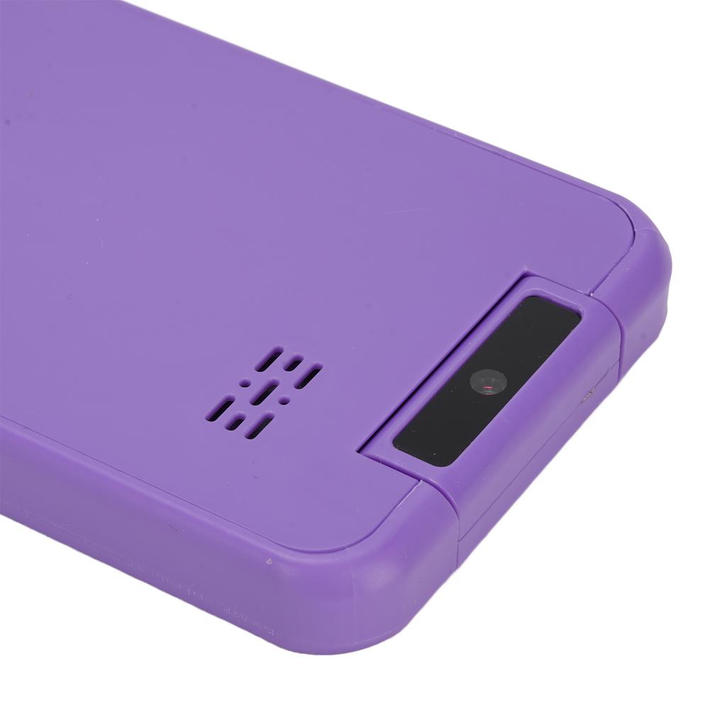 Touch Screen Cartoon Camera Toy 1080P HD 2.8in IPS 48MP Reversible Lens Support Games Music Purple Lamb Type