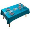 Yujin Liuxian Tablecloth Waterproof And Oil-Proof Pvc Tablecloth Wind Coffee Table Cloth Rectangular Simple Flower