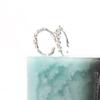 Highend 925 Silver Minimalist Ring With Unique Geometric Patterns For Modern Women