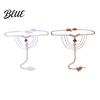 Chain Strap Accessory Rhinestone Panty Adjustable Length Brief with Body