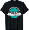 My Retirement Plan Piano Classic Keyboard Music Instrument TShirt Graphic T Shirts Summer Cotton Breathable Casual Style Tops