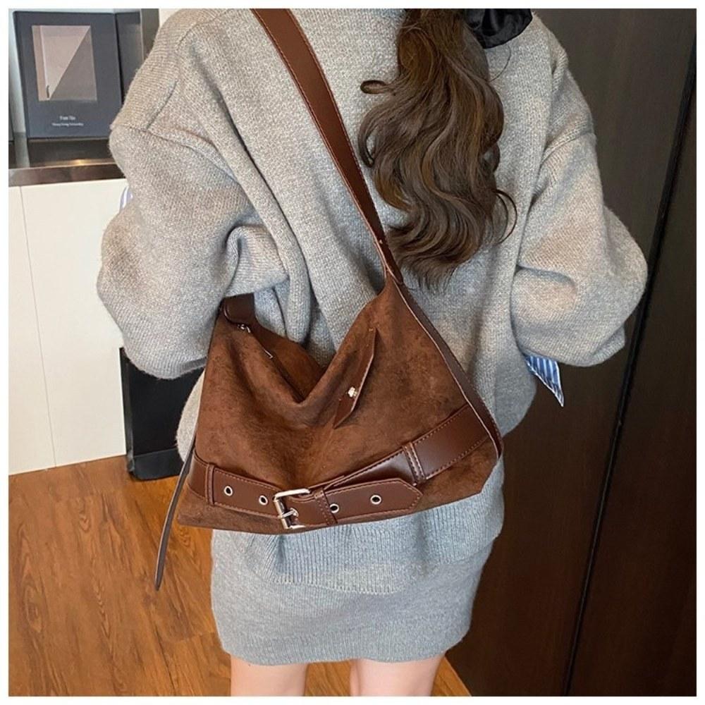 Women Soft Faux Leather Hobo Bag with Adjustable Shoulder Strap for Daily Commute