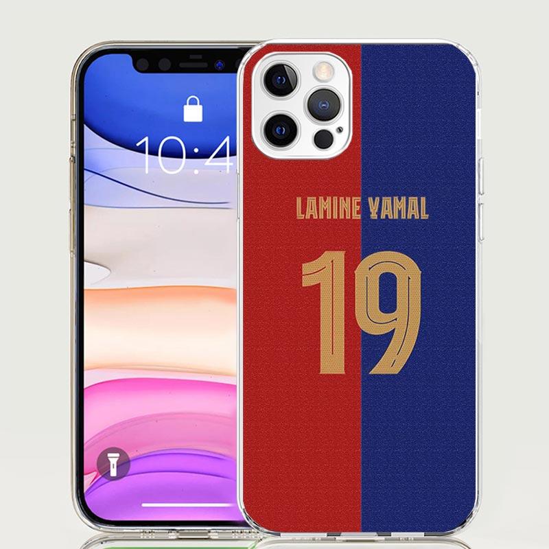 L-Lamine Y-Yamal 19 Case Phone Cover for Apple iphone 13 Pro Max 12 Mini 11 X XS XR XS Max 7 Plus 8 6S 6 5 SE 5S Trend Fundas