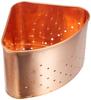 Asano Seisakusho Triangle Extra Pure JSV15004 Corner, Large, Copper, Japan,