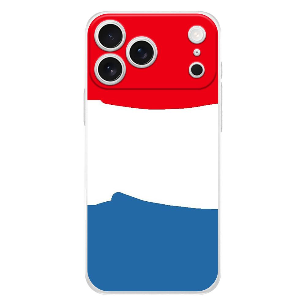 Soft Clear TPU Phone Case For iPhone 17 Air 16E 16 11 15 14 Pro MAX 12 13 7 8 Plus SE Easter Cover Protection Dutch Flag