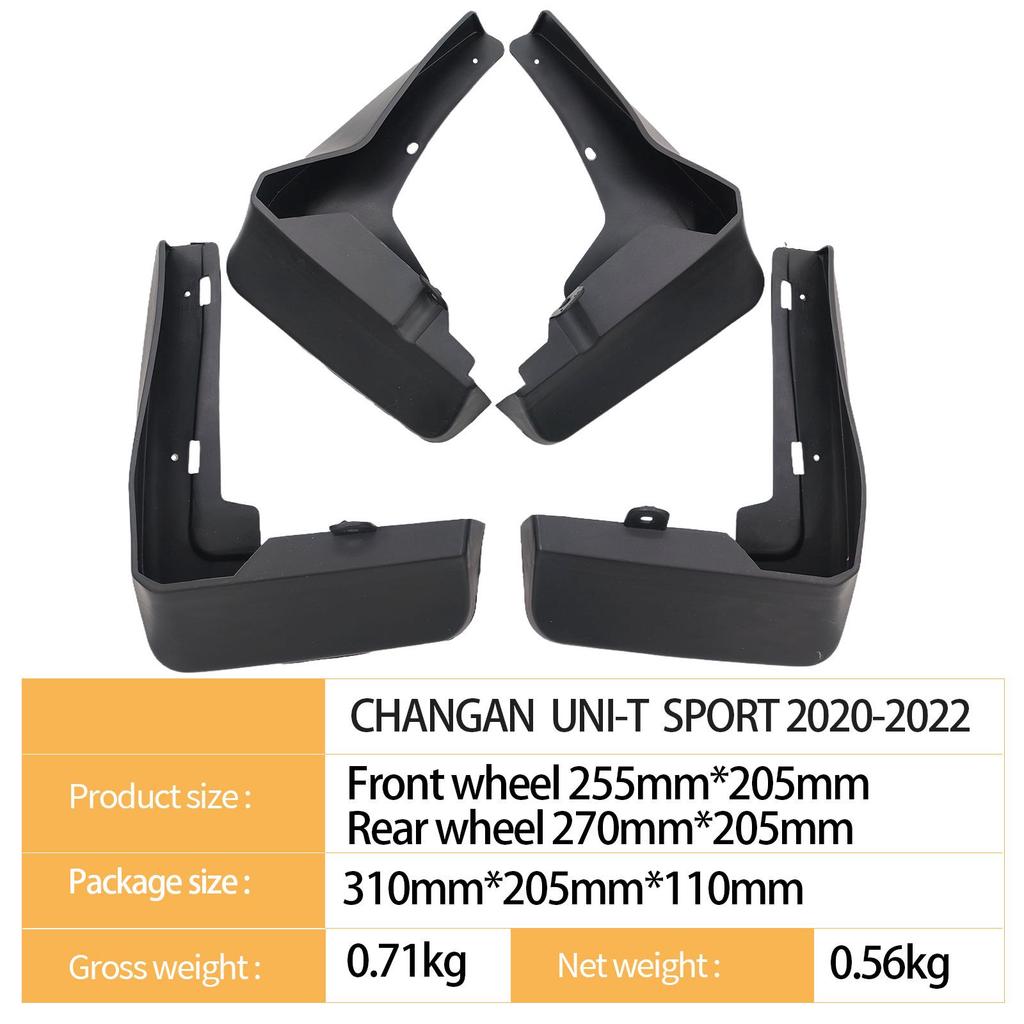 Changan UNI-T Sport 2020-2022 Cross-Border Car Tire Mudguard