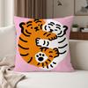 Brand Cartoon MMUZIK TTIGER Pillow Case Suitable For Bedrooms Living Rooms Cars Home Decoration