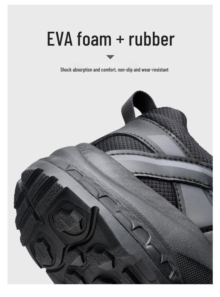 Jinhua 3515 Qiangren Lightweight Non-slip Wear-resistant Breathable Puncture-resistant Spring/Autumn Hiking & Casual Shoes