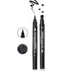 2 In1 Eyeliner Stamp Liquid Eyeliner Pencil Waterproof Quick-Dry Double Head Stamps