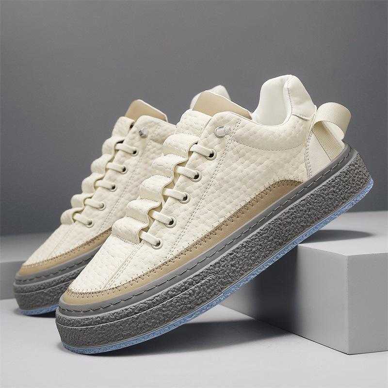 Guochao Herren Casual Atmungsaktive Schuhe mit dicker Sohle - Hongkong-Stil, Nischendesign für den Außenbereich