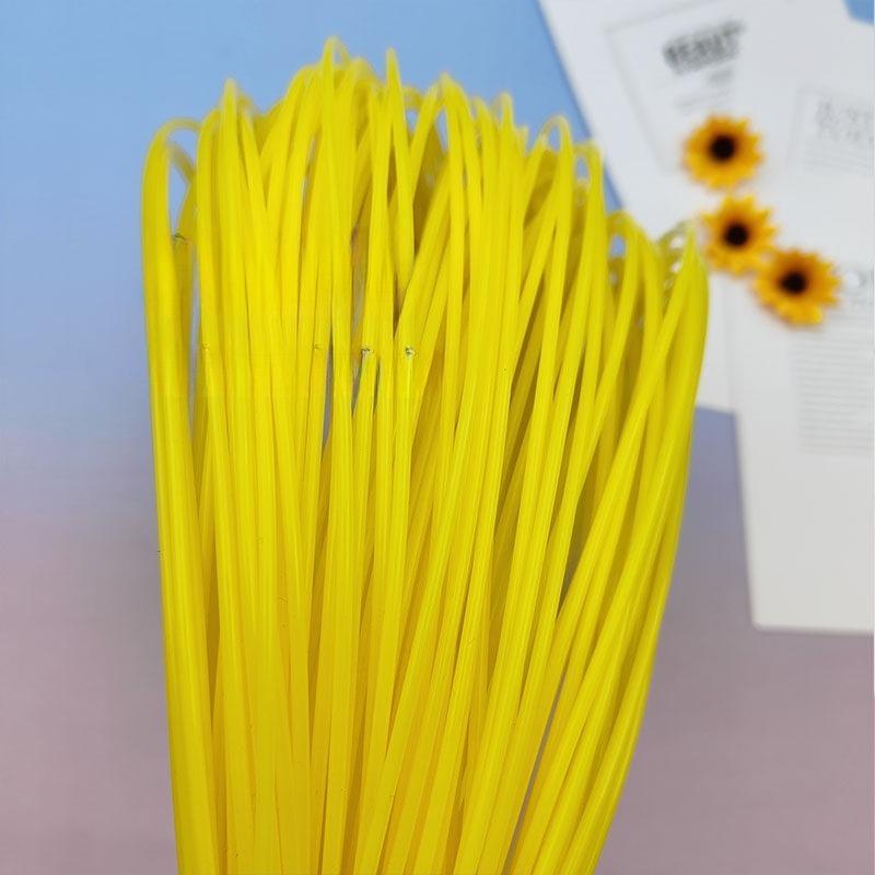 500g 2.4mm PE Round Synthetic Rattan Weaving Material Plastic Knit for Furniture Repair Chair Table Basket about 90Meter