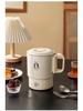 Portable Foldable Electric Kettle with Smart Touch and Multi-functional Design for Home and Dorm Use