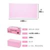 Daiwa Bussan Counter Cloths, 100 Sheets, Pink, Approx. 60 X 30 Cm, Disposable Nonwoven Cloths, Table Dusters, Commercial Use