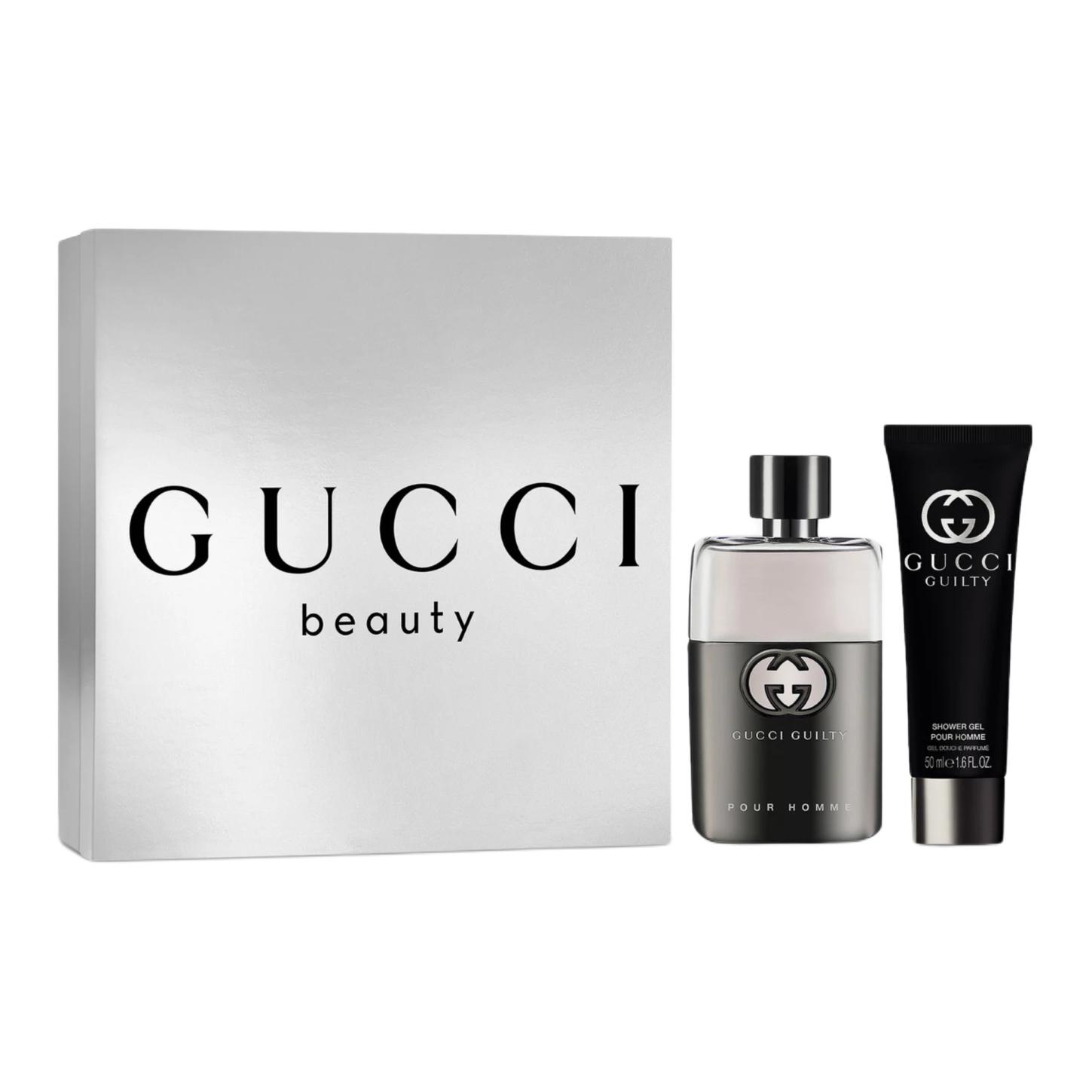 Gucci Guilty Pour Homme EDT gift set Perfume 50 ml+Shower Gel 50 ml