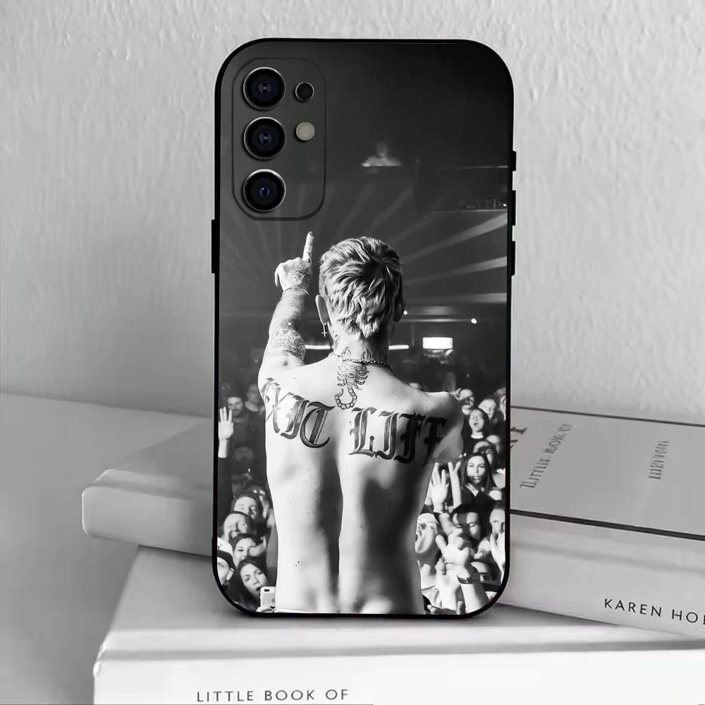 Emo Rap-Lil Peep  Phone Case Black Silicone Soft For Samsung S25,S24,S21,S22,S23,S30,Ultra,S20,Plus,Fe,Lite