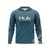 Mens UPF 50 Quick-Dry Fishing Shirt With Hood Long Sleeve Breathable Outdoor T-Shirt Angling Wear