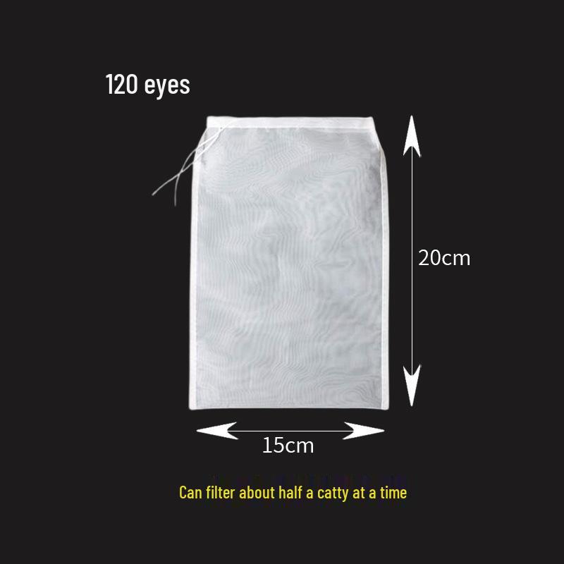 Nätpåse i nylon för akvariefilter för vattenrening och skydd mot överflöde
