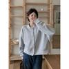 Korean Fashion Versatile Baseball Uniform Sweatshirt Jacket for Women Spring and Autumn Loose Stand-up Collar Cardigan Top