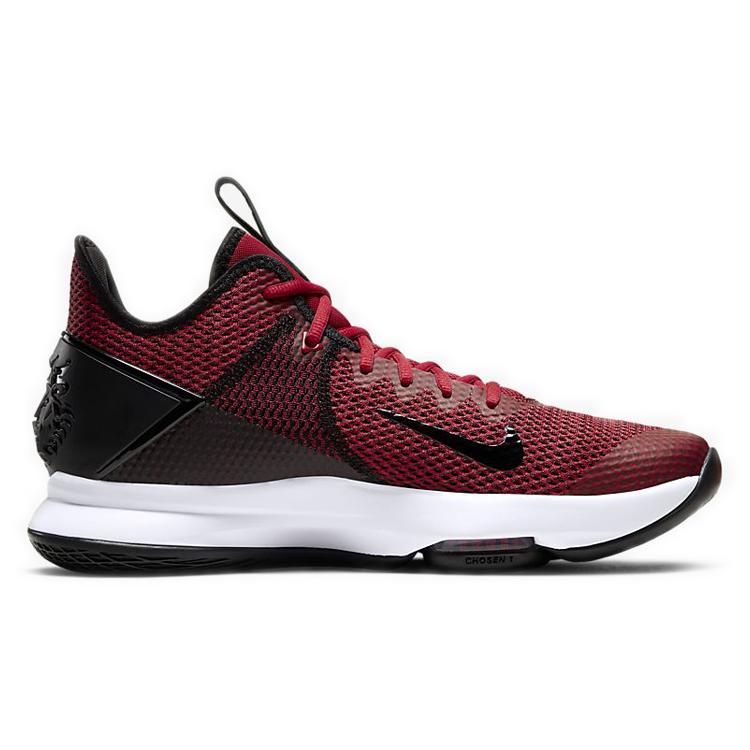New Nike LeBron Witness 4 Black/University Red BV7427-002
