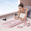 Pilates Reformer Tavola Push-up Tavole per Allenamento Addominale Antiscivolo Pieghevole Fitness Corporeo Macchina Rullo ABS Con Timer O Contatore