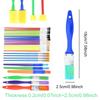 30PCS/Set Painting Brushes Assorted Colorful Artist Paint Brush Drawing Tools Suitable for Watercolor Oil  Artcraft Supplies ZYF