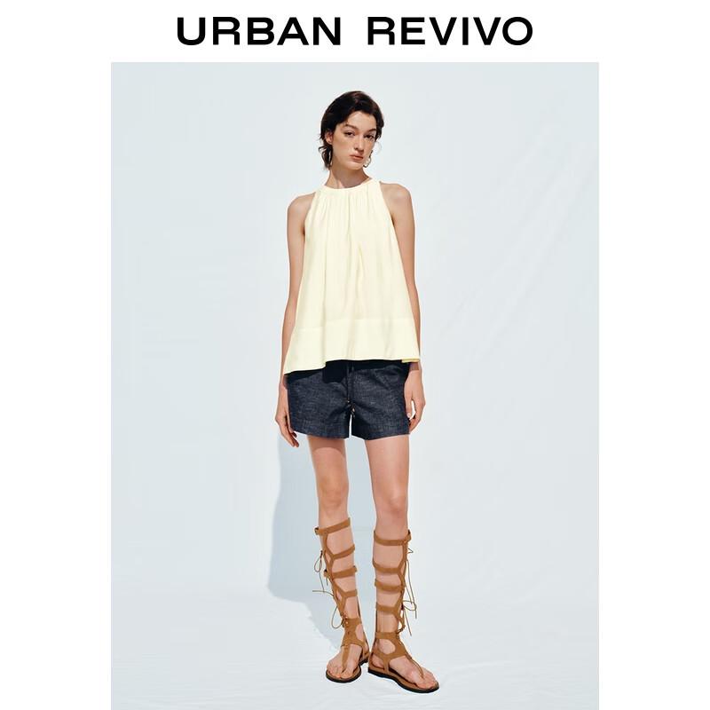 UR Women's Drawstring Denim Shorts