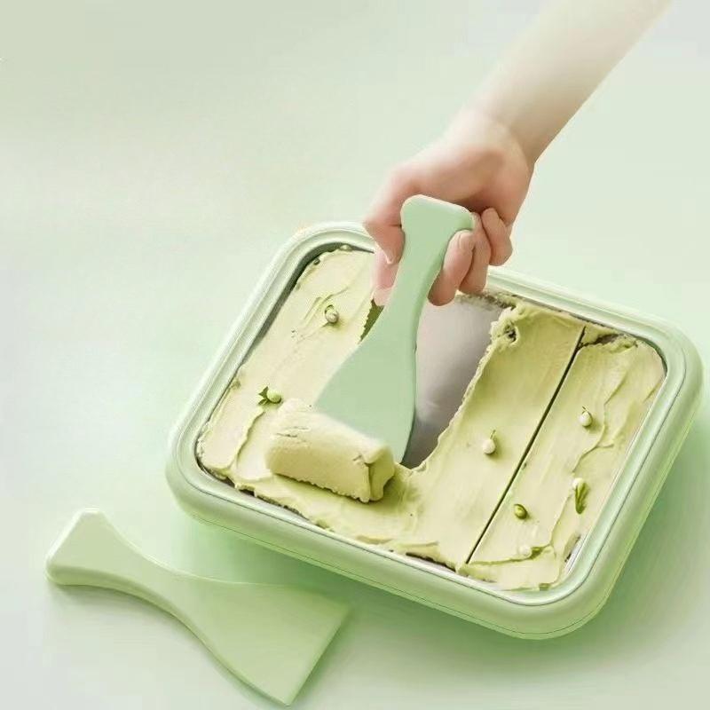 Mini Stir Fry Yogurt Machine 304 Stainless Steel Instant Ice Cream Maker Child Handmade DIY Baking Toy (Physical Cooling)