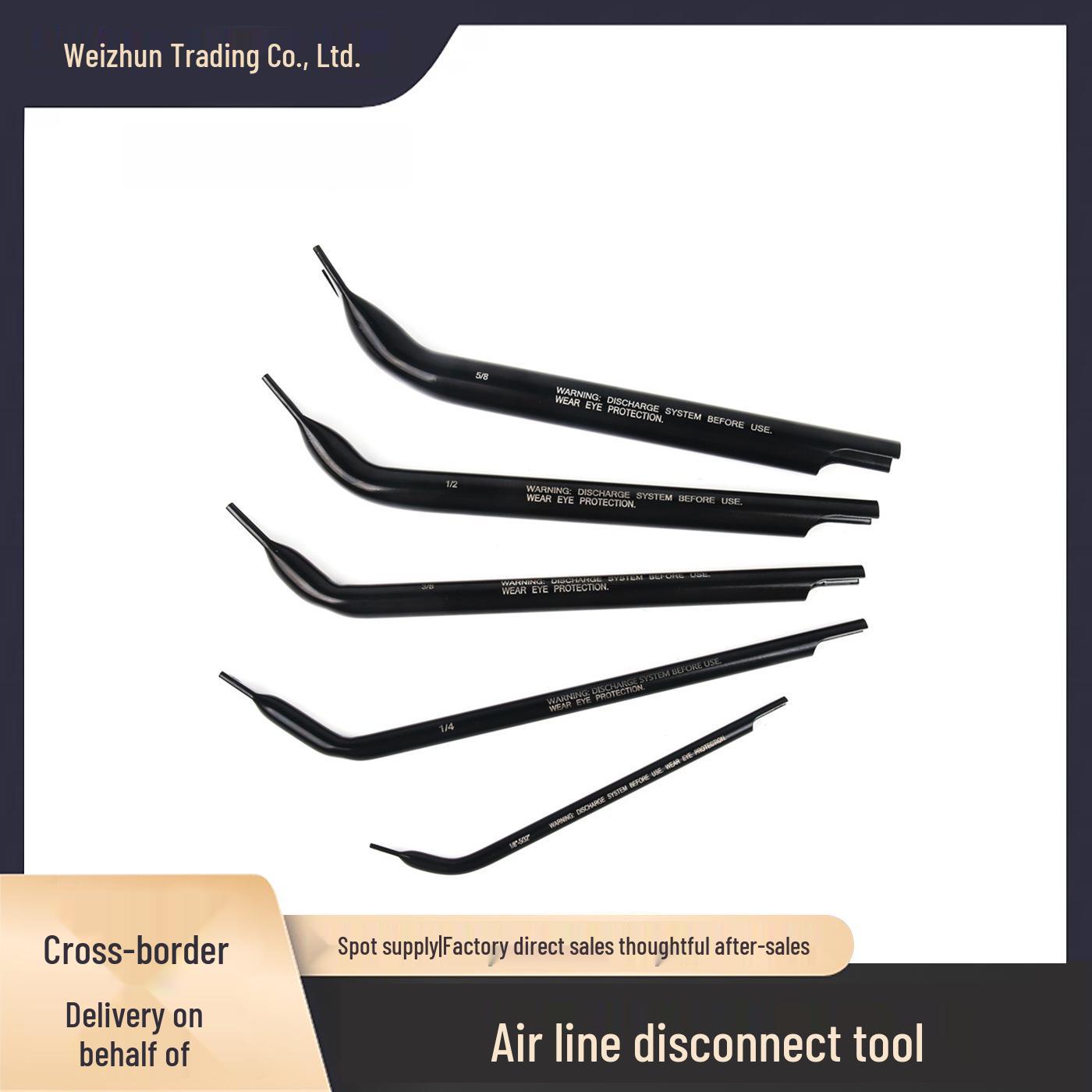 

Heavy Duty Truck Air System Disconnect Tool Kit чорний