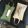 Camping Hanging Tissue Storage Bag with Handle Heavy Duty Oxford Cloth Waterproof Car BBQ Picnic Outdoor Napkin Holder Dispenser Pouch