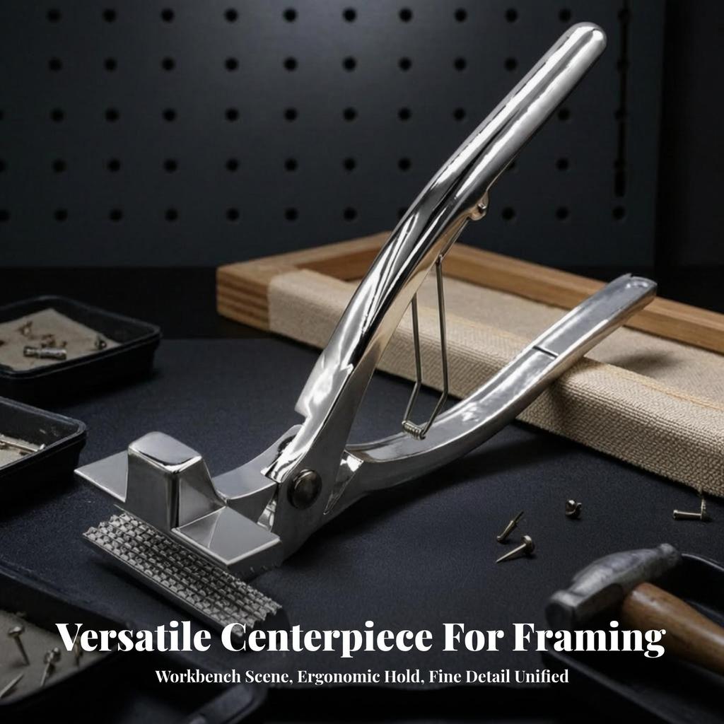 Canvas Chrome Plated with Serrated Jaw Stainless Steel