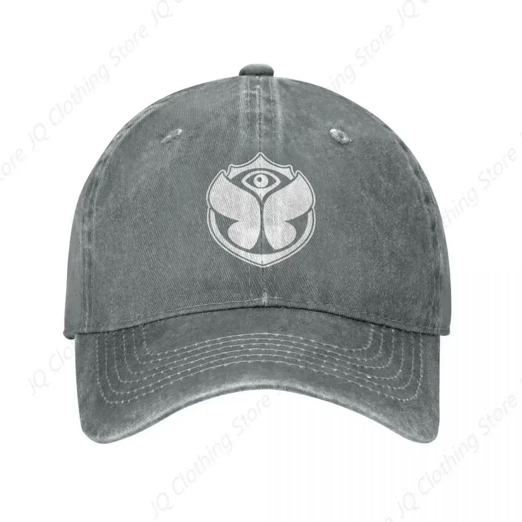 Music Baseball Cap Distressed Denim Washed Hat for Unisex Women Outdoor Activities Adjustable Hats Cap