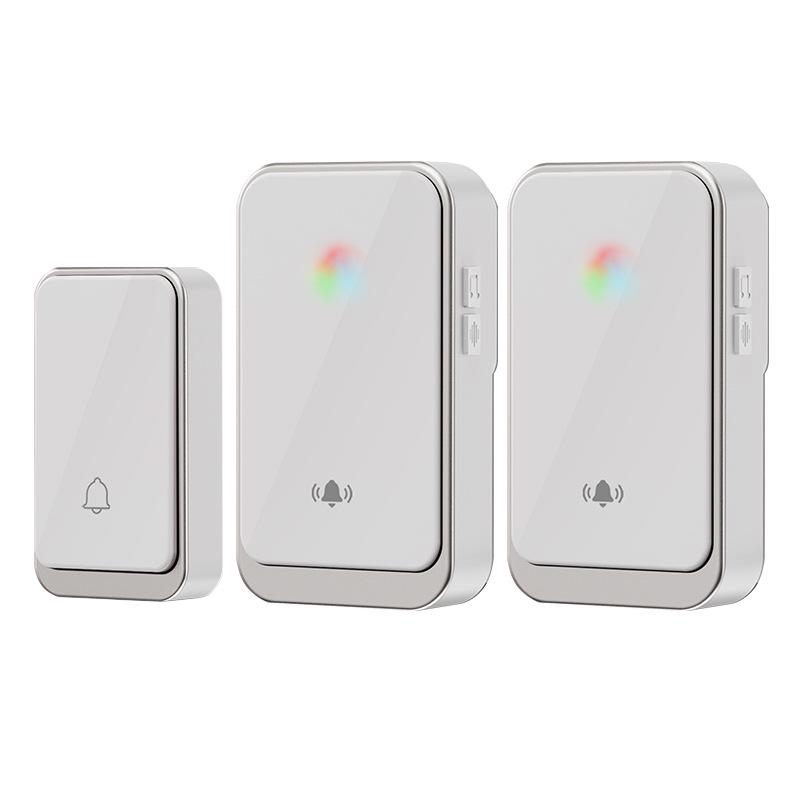 Wireless Doorbell with Adjustable Volume & Easy Plug-and-Play Smart Pairing for Elderly