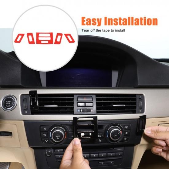 Глянцевая черная накладка на воздухозаборник для BMW 3 серии E90 E91 E92 05-12